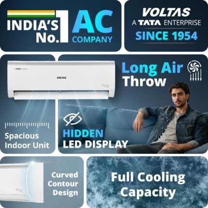 Voltas 173V CAE 1.4 ton 3 star inverter Split AC
